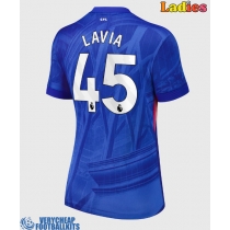 Chelsea Romeo Lavia #45 Replica Home Shirt Ladies 2025-26 Short Sleeve